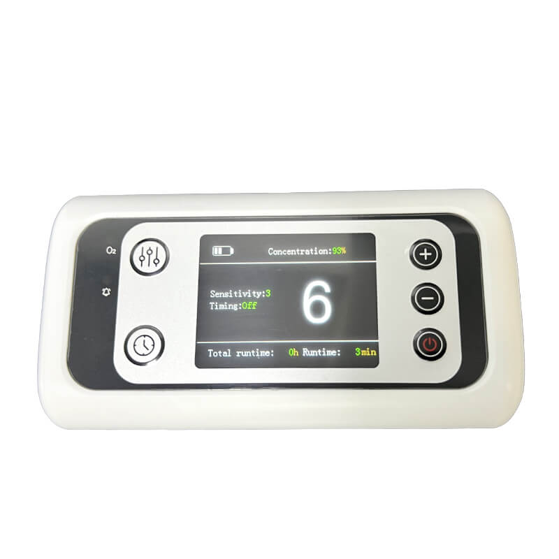 Mini Portable 1-6L Adjustable Oxygen Concentrator with Detachable Battery, Suitable for Home and Travel use