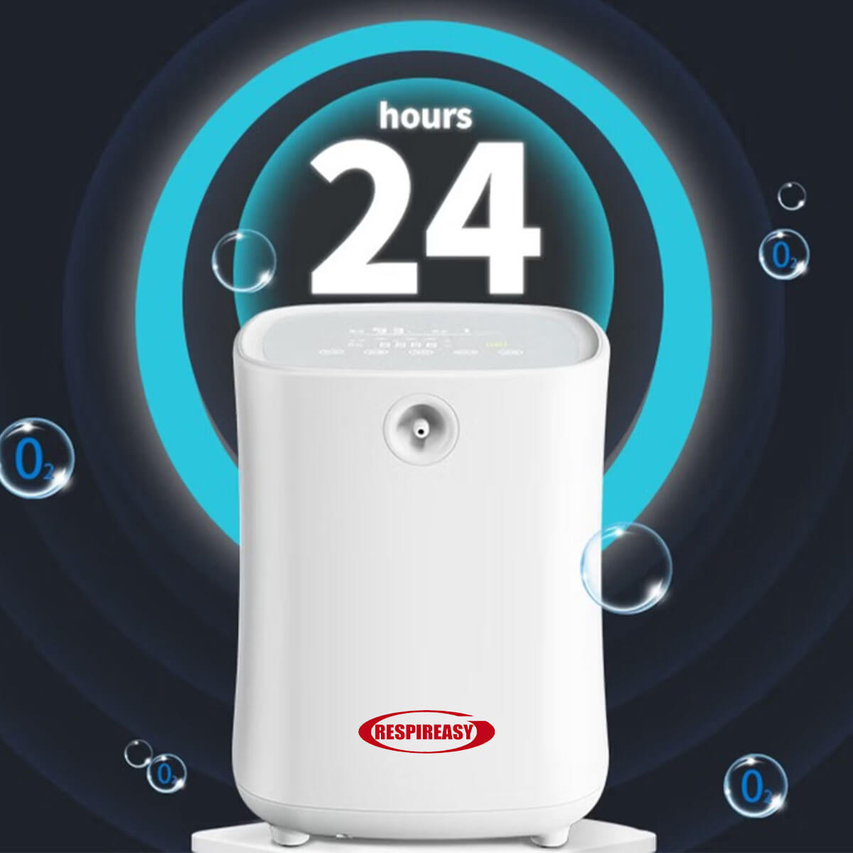 Home Oxygen Concentrator 1-7L Oxygen Generator Adjustable up to 93% 110V Oxygen Machine, RE-D1L.