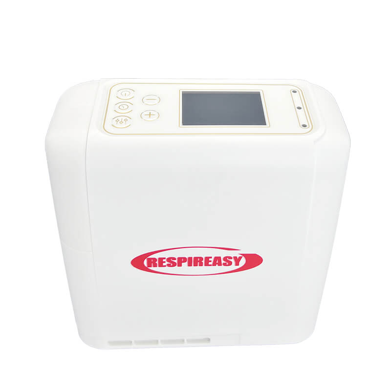Mini Portable Oxygen Concentrator, Adjustable From 1-7 Liters/Minute, 93% Oxygen Concentration, Equipped With a Removable Lithium Battery.RESPIREASY REA