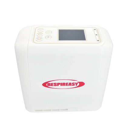 Mini Portable Oxygen Concentrator, Adjustable From 1-7 Liters/Minute, 93% Oxygen Concentration, Equipped With a Removable Lithium Battery.RESPIREASY REA