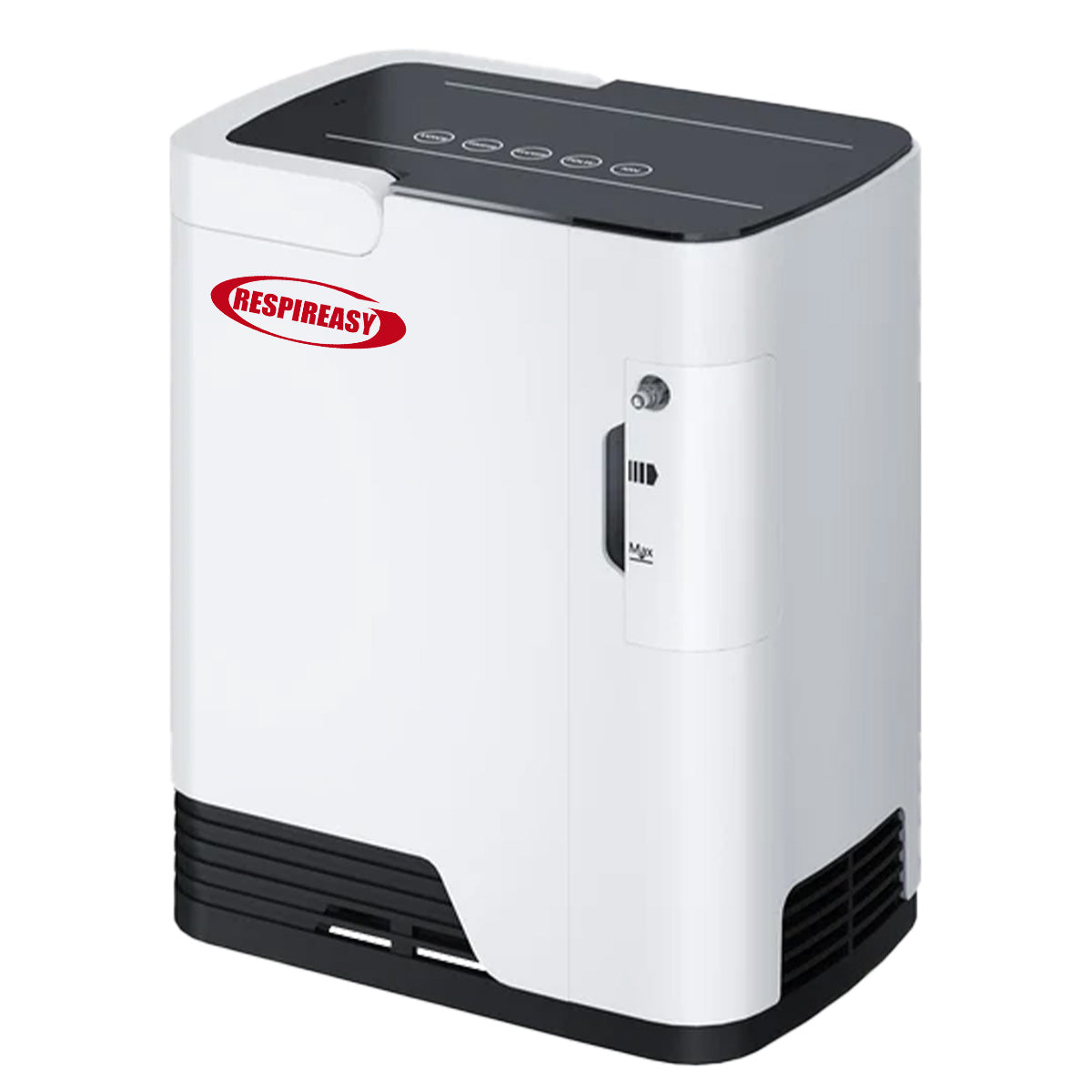 Home Oxygen Concentrator, Adjustable From 1 To 7 Liters, Oxygen Concentration 93%, Model: RESPIREASY RE-M1L