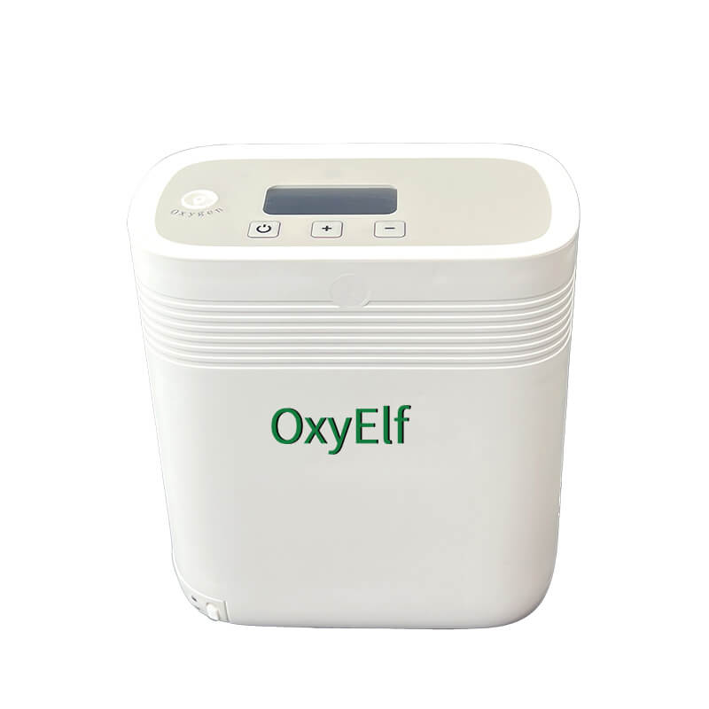 Small Portable 1-5L Adjustable Continuous Flow Oxygen Concentrator with Removable Battery, Suitable for Home and Travel Use OxyElf Elf-Y5
