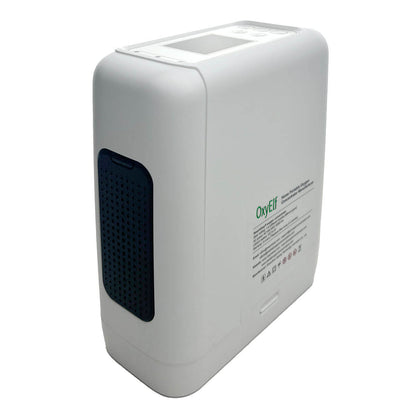 Mini Portable Oxygen Concentrator, Adjustable From 1-7 Liters/Minute, 93% Oxygen Concentration, Equipped With a Removable Lithium Battery