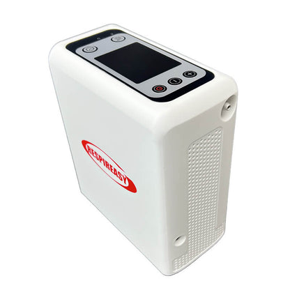 Mini Portable 1-6L Adjustable Oxygen Concentrator with Detachable Battery, Suitable for Home and Travel use RESPIREASY RES