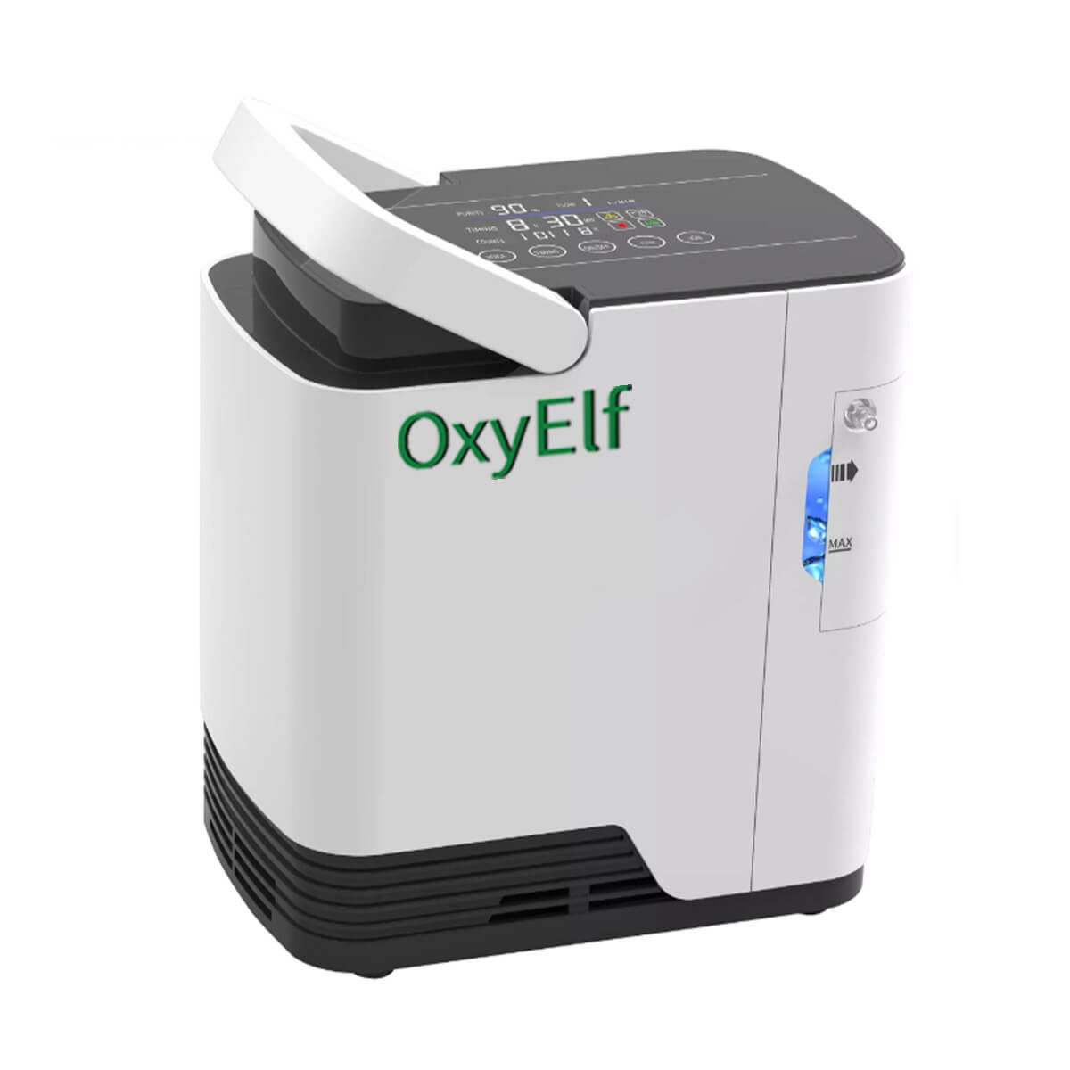 Portable Home Oxygen Concentrator, 1-7 Liter Adjustable Home Oxygen Generator, Home Oxygen Therapy Oxygen Concentrator