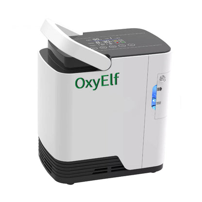 Portable Home Oxygen Concentrator, 1-7 Liter Adjustable Home Oxygen Generator, Home Oxygen Therapy Oxygen Concentrator