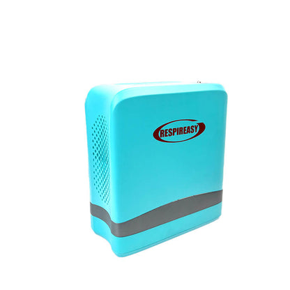 Mini Portable 1-7L Adjustable Pulse Flow Oxygen Concentrator for Home and Travel Use with Removable Lithium Battery RESPIREASY RE-Y7 .