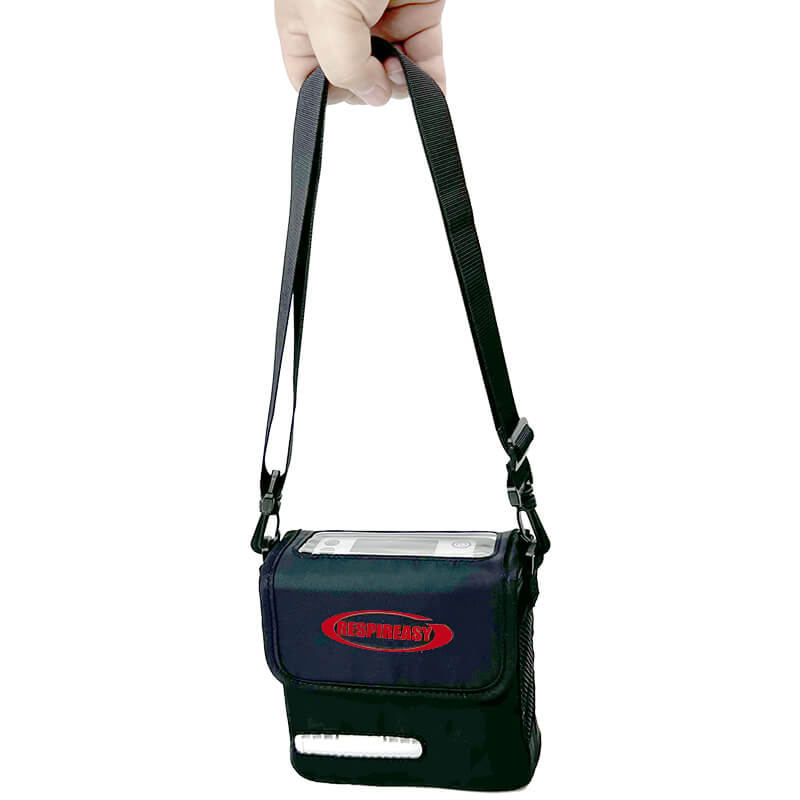 Mini Portable 1-6L Adjustable Oxygen Concentrator with Detachable Battery, Suitable for Home and Travel use RESPIREASY RES