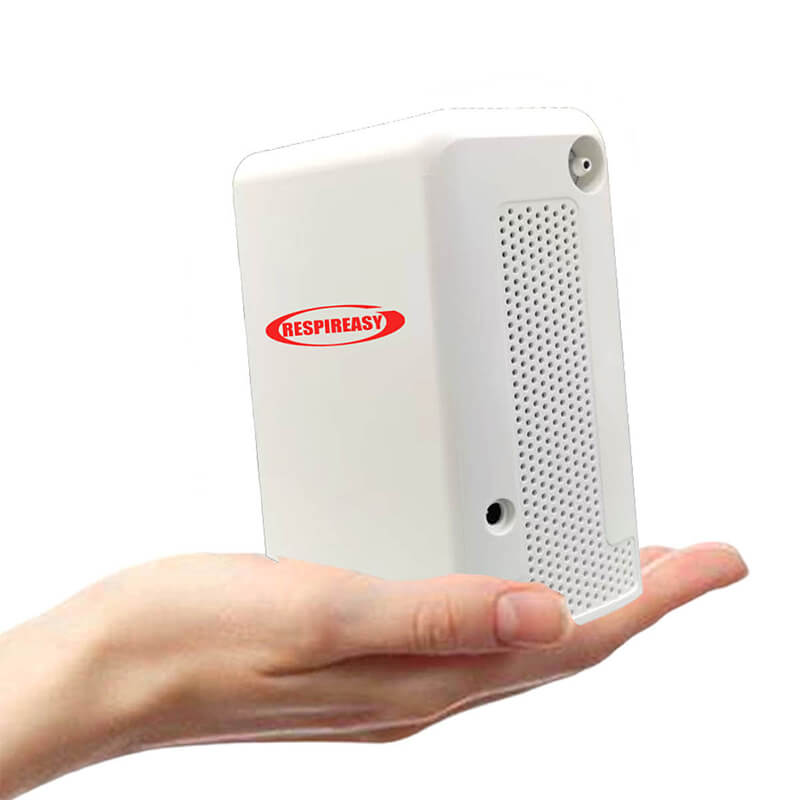 Mini Portable 1-6L Adjustable Oxygen Concentrator with Detachable Battery, Suitable for Home and Travel use RESPIREASY RES