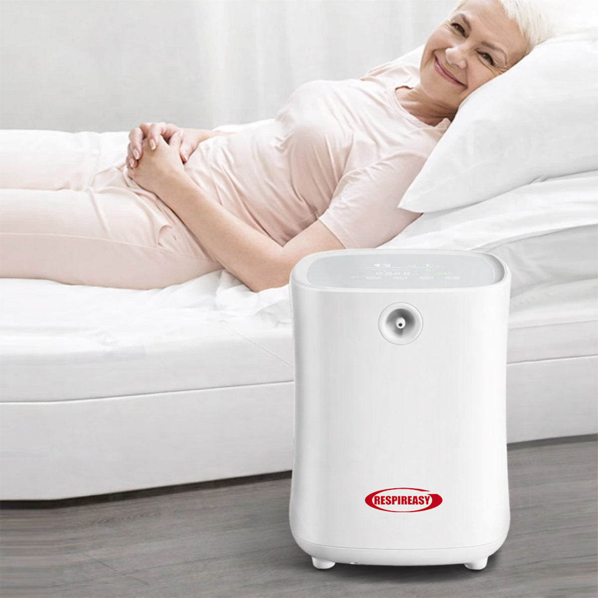 Home Oxygen Concentrator 1-7L Oxygen Generator Adjustable up to 93% 110V Oxygen Machine, RE-D1L.