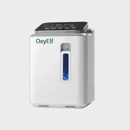 Home Use Oxygen Concentrator, 93% High Purity, Adjustable Flow Rate 1-7 Liters , Integrated Oxygen Nebulizer, Low Noise, Suitable For Home and Personal Care