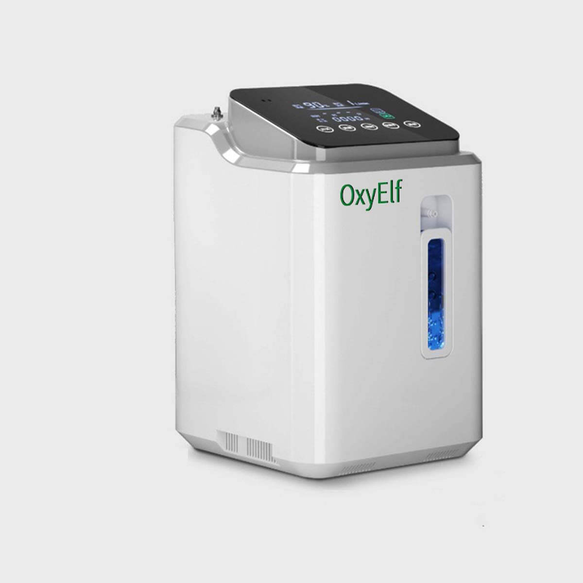 Home Use Oxygen Concentrator, 93% High Purity, Adjustable Flow Rate 1-7 Liters , Integrated Oxygen Nebulizer, Low Noise, Suitable For Home and Personal Care