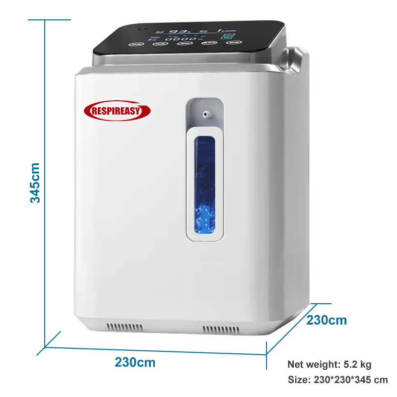 Hot Sales Portable 2L-9 Liters Home Continuous Oxygen Concentrator High Concentration Adjustable Flow Rate Oxygen Concentrator Machines RE-K2L