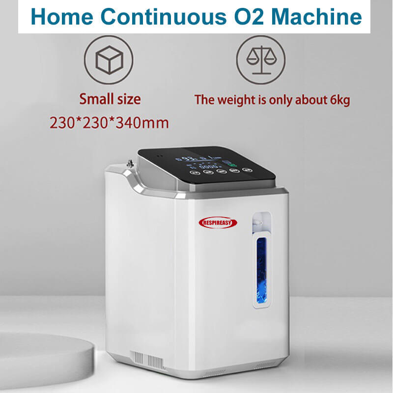 Hot Sales Portable 2L-9 Liters Home Continuous Oxygen Concentrator High Concentration Adjustable Flow Rate Oxygen Concentrator Machines RE-K2L